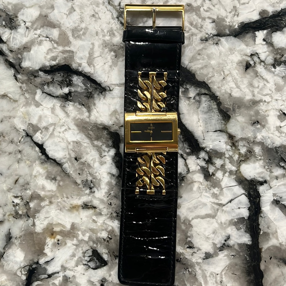 Guess leather watch
